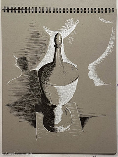 Black & white ink