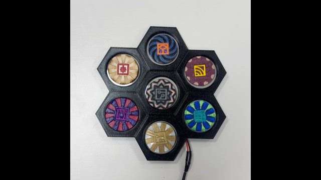 Finished set