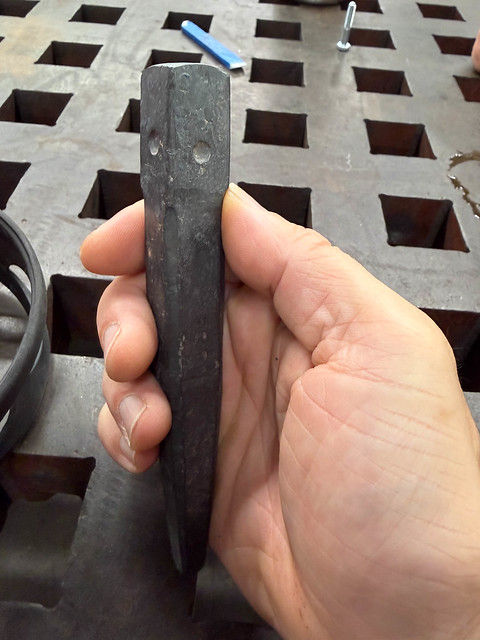 Center punch annealed